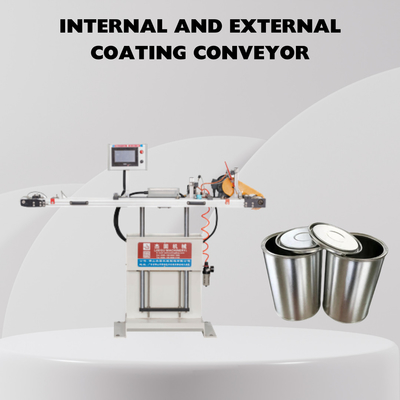 Un bon prix. CONVEYEUR de revêtement interne et externe (poudre/liquide) pour conserve alimentaire en ligne