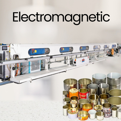 Un bon prix. Sécheuse électromagnétique à grande vitesse pour les canettes métalliques d'huile et d'aliments (230 ‰ 500 pièces/min) en ligne